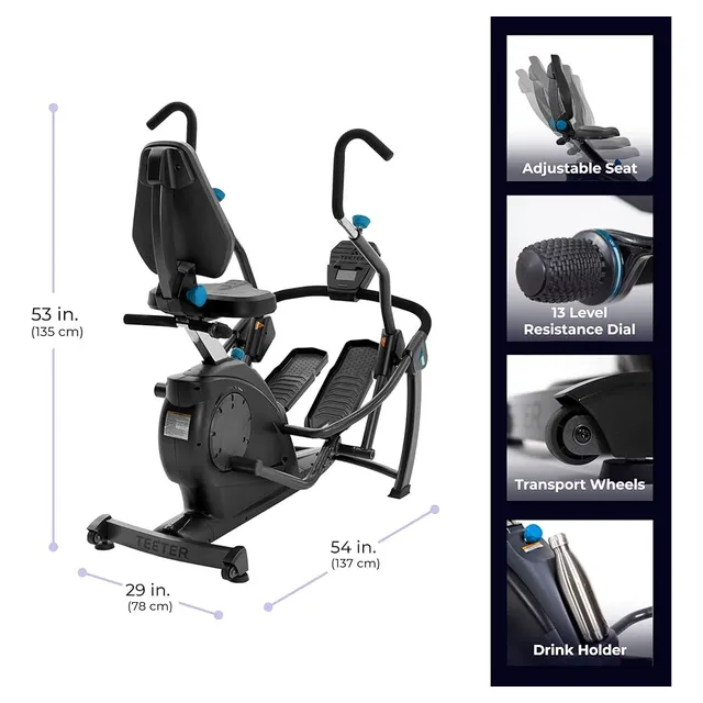 Nuevo-freestep Lt3 Bicicleta Elíptica Reclinada Paso A Paso
