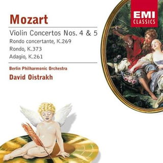 David Oistrakh Mozart Violin Cocertos Nos. 4 & 5 Cd David Oistrakh Mozart Violin Cocertos Nos. 4 & 5 Cd