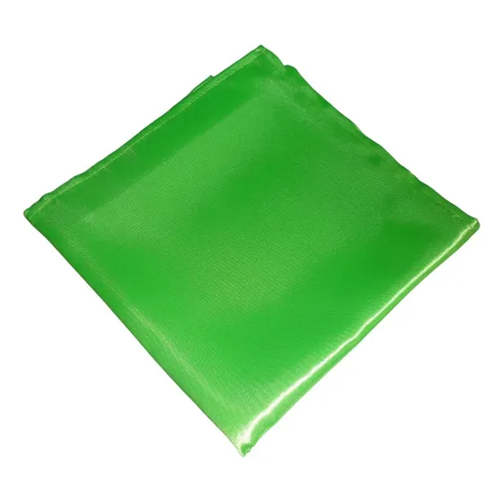 Pañuelo Personajes-disfraces Saten Verde Manzana 70 Cm. !!!