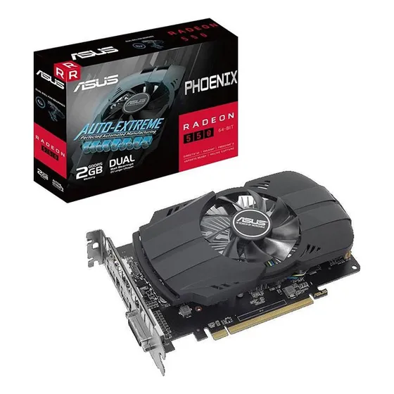 Placa Video Amd Radeon Asus Rx 550 2gb Gddr5 Hdmi