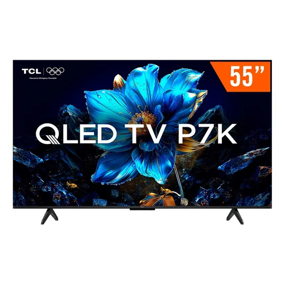 Smart Tv Qled 55  Android Tv 4k Tcl 55p7k Hdr10+ Bluetooth