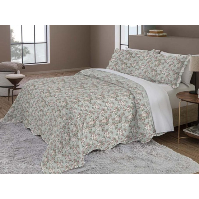Colcha Casal Cobre Leito Queen Matelado Camesa + 2 Fronhas Colcha Casal Cobre Leito Queen Matelado Camesa + 2 Fronhas