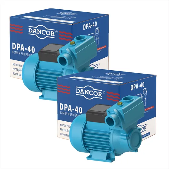 Bomba Dancor Auto Aspirante Dpa-40 - 1/2cv - Bivolt Kit C/2