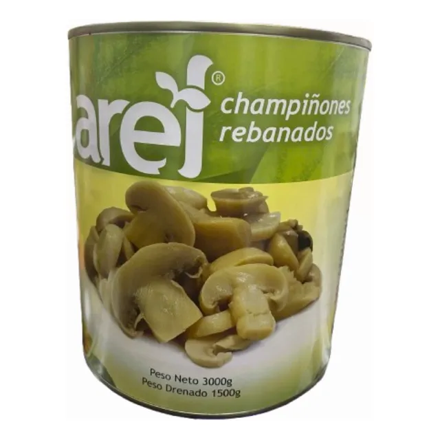 Lata Champiñones Rebanados 3kg
