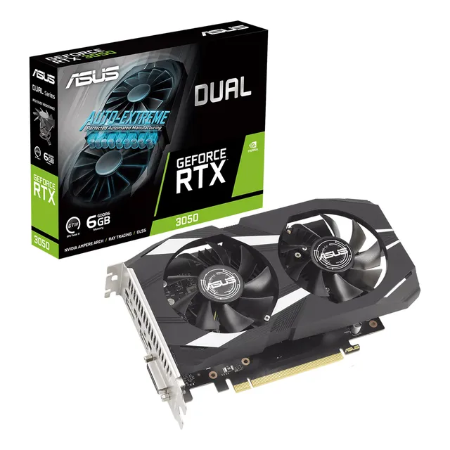 Tarjeta De Video Asus Dual Geforce Rtx 3050 6gb Gddr6