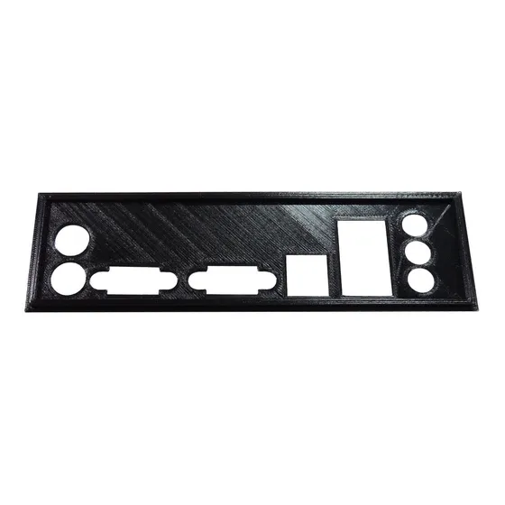 Espelho Acabamento Tampa Chapinha Placa Mãe Asrock N68-s3 Fx