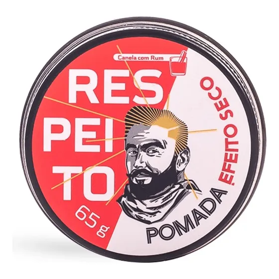 Pomada Modeladora Canela E Rum Efeito Seco - Bdr