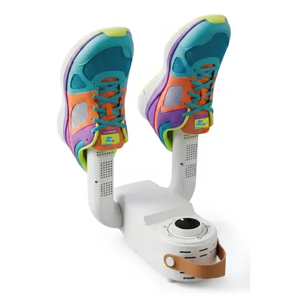 Secador De Zapatos Eléctrico Portátil Desodoriza Seca Rápido Timer Temperatura Ajustable Blanco Doble Tubo Aire Caliente Botas Zapatillas Hogar Invierno Silencioso Digital Plegable