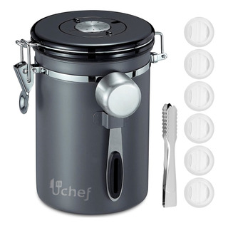U Chef Recipiente Para Café De Acero Inoxidable 22 Onzas U Chef Recipiente Para Café De Acero Inoxidable 22 Onzas