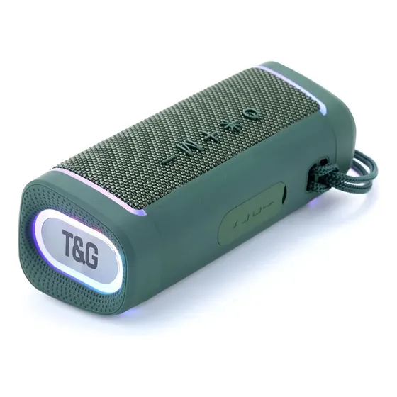 Parlante Bluetooth Inalambrico Luces Rgb Subwoofer Radio Aux