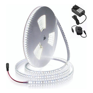 Tira De Luces Led Blancas Regulador 10m 1200led Para Hogar Tira De Luces Led Blancas Regulador 10m 1200led Para Hogar