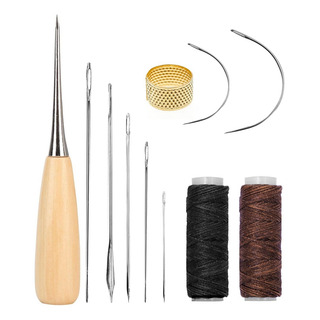 Kit De Herramientas De Costura De Cuero De 11 Piezas, Costur Kit De Herramientas De Costura De Cuero De 11 Piezas, Costur