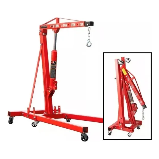 Pluma Hidráulica Guinche Grúa P/ Motor 2 Toneladas Torin Tyt