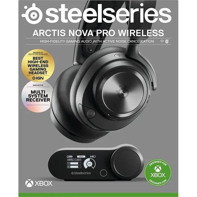 Audífonos Gamer Steelseries Arctis Nova Pro Inalámbricos Bcv