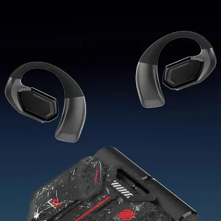 Fone De Ouvido Sem Fio Eletro Mex El-1632 B Bluetooth 6.0 Esportes Com Som Estéreo Ipx8 Preto