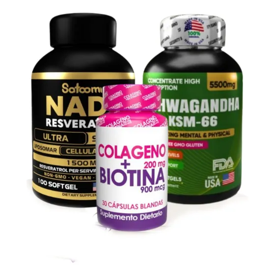 Ashwagandha Colágeno Resveratro