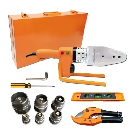 Set Termofusora 1500w Lusqtoff + 6 Boquillas + Maletin