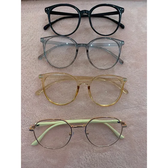 Lentes Redondos Para Mujer Estilo Y2k