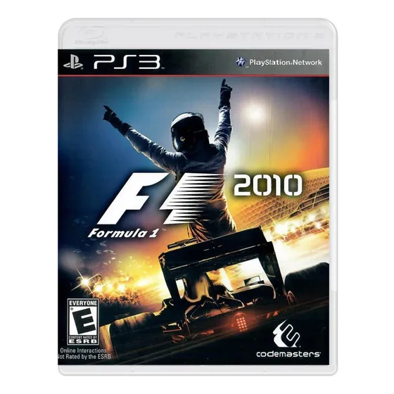 Formula 1 F1 2010 - Mídia Física Ps3