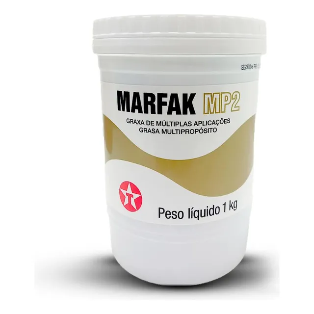 Graxa Texaco Marfak Mp2 Multiplas Aplicações Alta Temp. 1kg