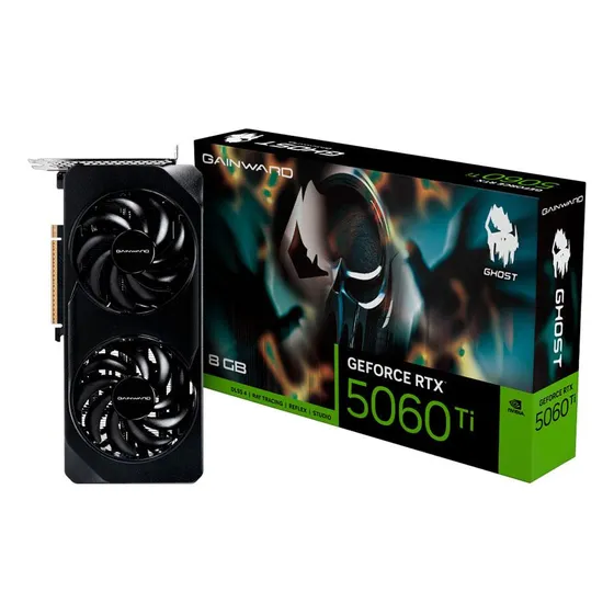 Placa De Video Gainward Geforce Rtx 5060 Ti Ghost 8gb Gddr7