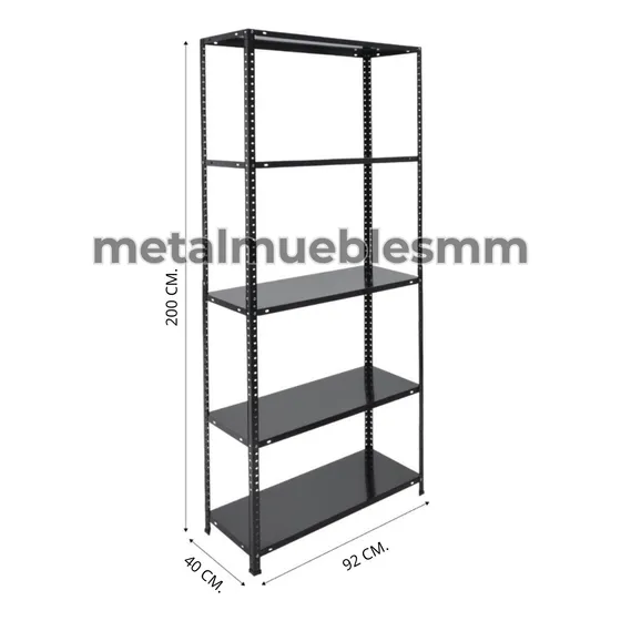 Estante Anaquel Metálico 5 Niveles