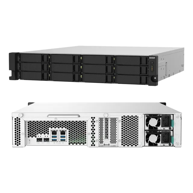 Nas Rackeable 12 Bahias Qnap Ts-1232pxu 4gb Ram 2.5g 10g Sfp