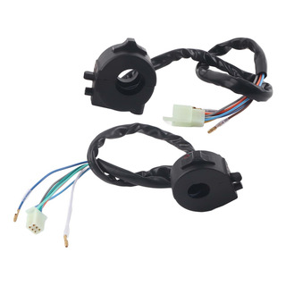 Par De Manillar Con Mando De Moto Universal De 22 Mm A La Iz Par De Manillar Con Mando De Moto Universal De 22 Mm A La Iz