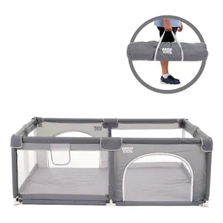 Msp Kids Cercadinho BebĂȘ Grande Chiqueirinho Cercado Infantil 180x150 Cor Cinza Msp Kids Cercadinho BebĂȘ Grande Chiqueirinho Cercado Infantil 180x150 Cor Cinza
