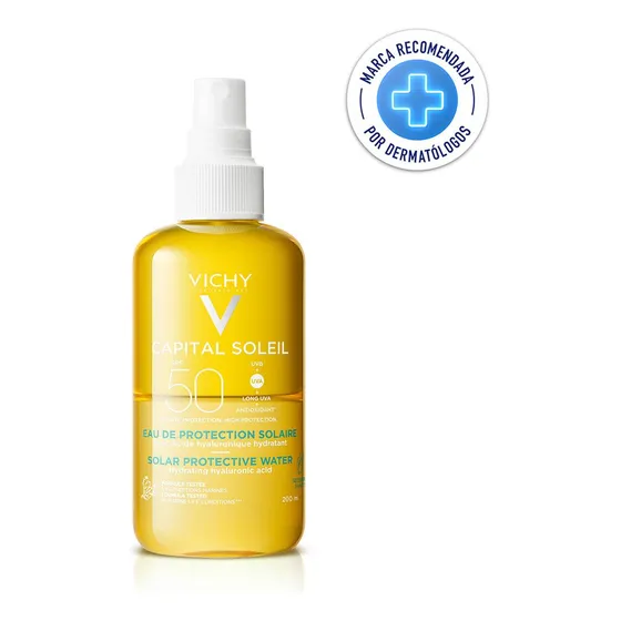 Vichy Capital Soleil Fps50 Agua Protección Solar Hidratante