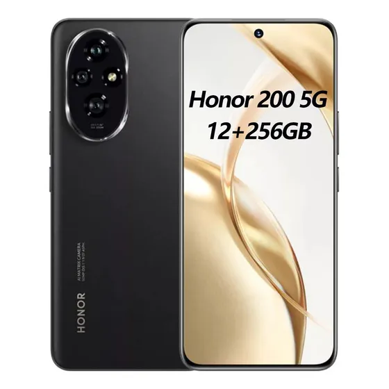 Celular Honor 200 dual sim 256gb 12gb Ram 6.7 pulgadas color negro