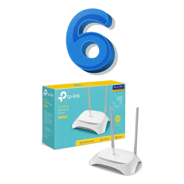 Kit 6 Wisp Router Tp-link Tl-wr840n Ultima Version