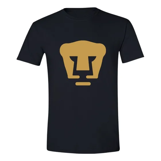 Playera Deportiva Hombre Negra Pumas Unam ¡goya, Goya!