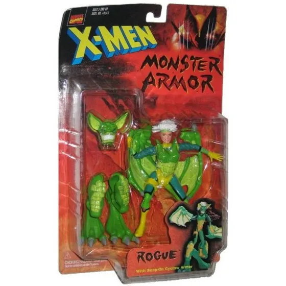 Marvel X-men Rogue Monster Armor Action Figure Toybiz 90s