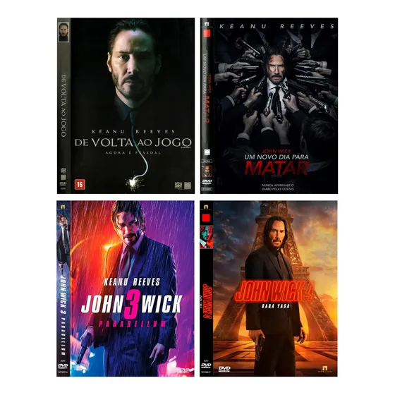 Coleção Dvds Filmes: John Wick