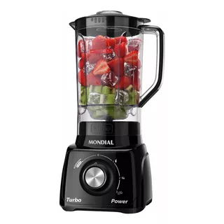 Liquidificador L-99-fb Turbo Power 2,2 L Potência De 550w Cor Preto Mondial