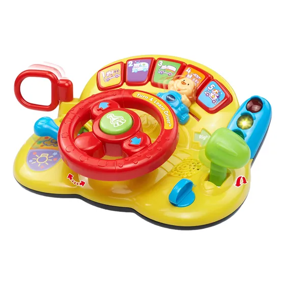 Vtech Volante Musical Turn And Learn Sonidos Y Luces 6m+