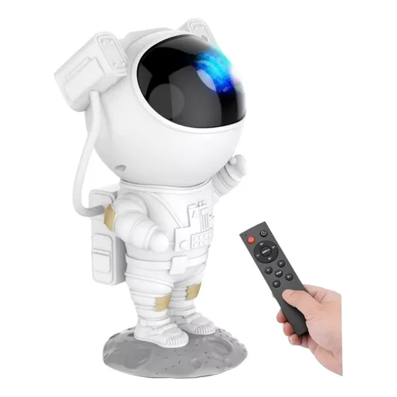 Proyector Led Galaxias Astronauta Lampara + Control Remoto