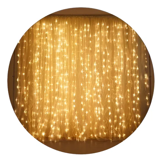 Cortina Led Decoração  Festa Natalino 4x3 Metros 390 Leds