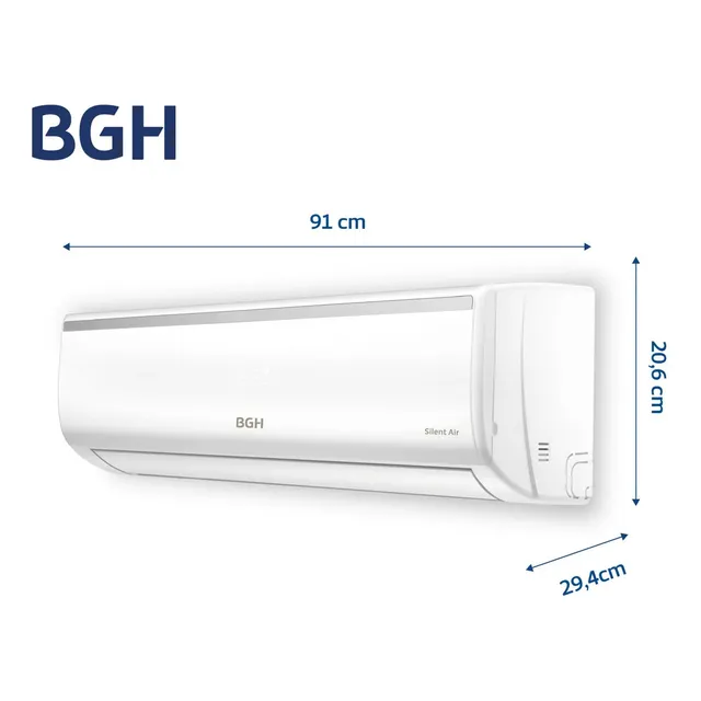 Aire Acondicionado Split Frío/calor Bgh 5200f Bs52wchu