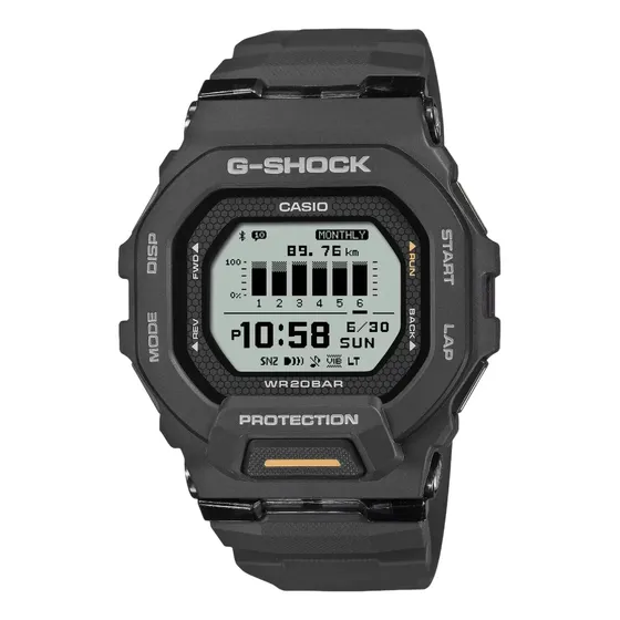 Reloj negro positivo G-shock G-Squad GBD-200-1A1dr | Cuotas sin interés