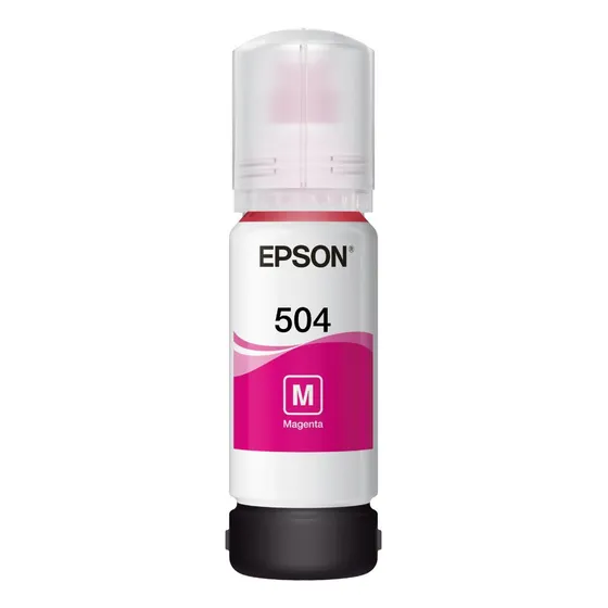 Botella De Tinta Epson Magenta T504