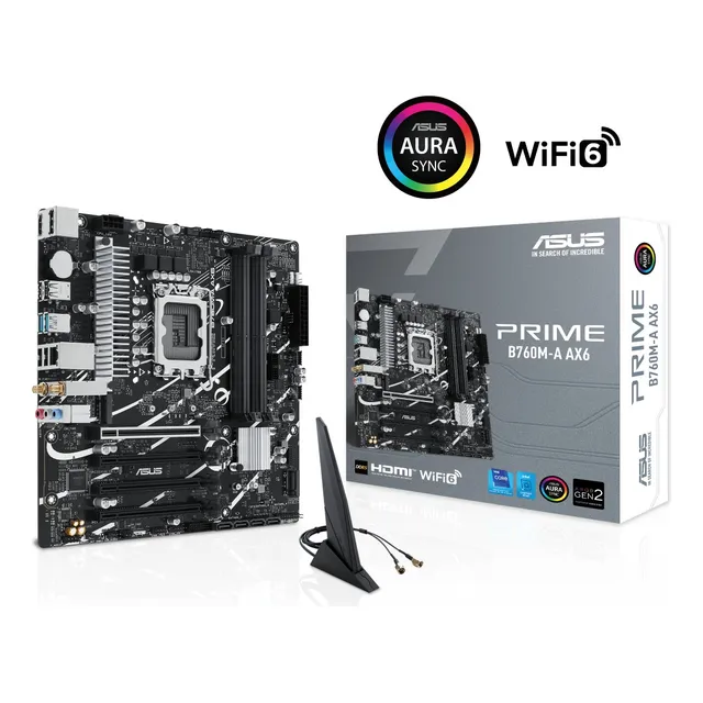 Asus Prime B760m-a Ax Negro