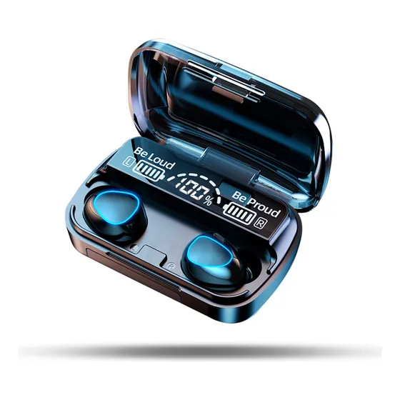 Auriculares inalámbricos Bluetooth V5.1 M10, color negro