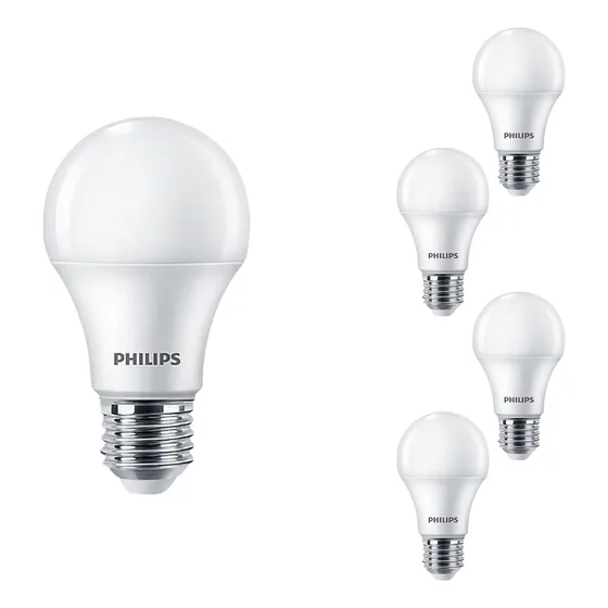 Kit 5 Lâmpada Led Bulbo 16w = 100w 1521lm Bivolt Philips