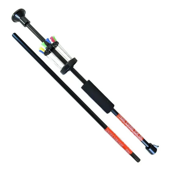 Zarabatana Alumínio Desmontável Man Kung 152cm 60 Polegadas