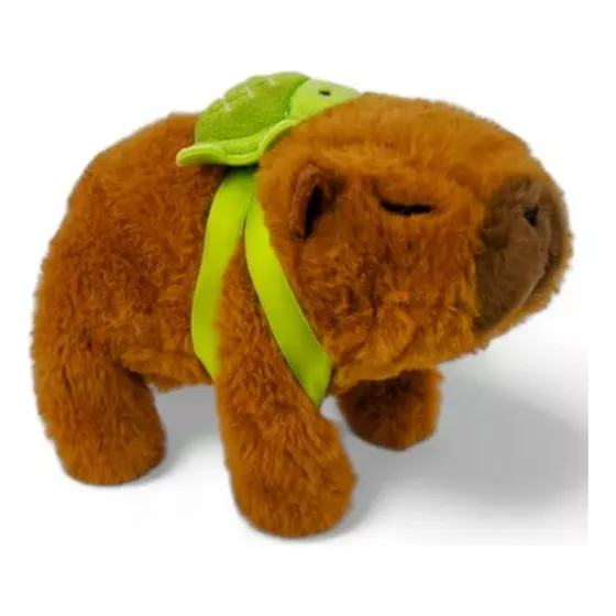 Capibara Carpincho Peluche Camina Sonido Olfatea Pila Regalo