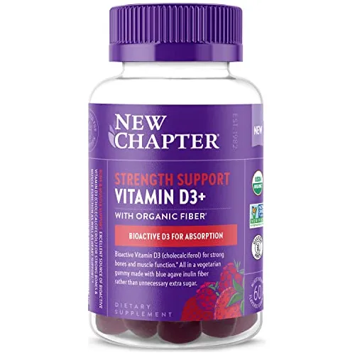 Nuevo Capítulo Orgánico Vitamina D3+ Gummies  72% 5f49f