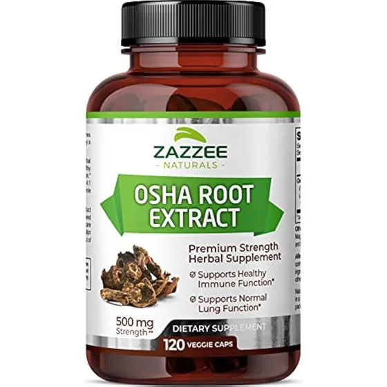 Extracto 4:1 De Raíz De Osha De Zazzee, 500 Mg De Concentrac