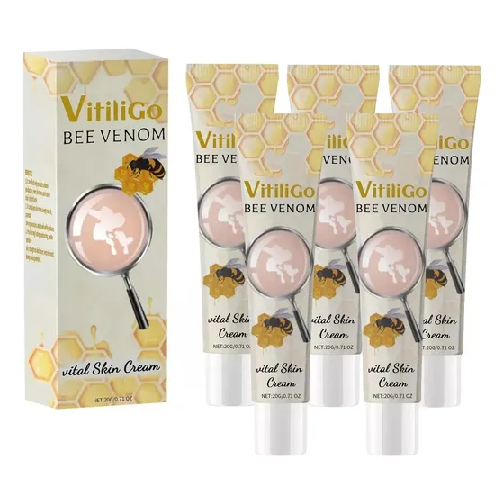 5×crema Para El Cuidado Del Vitíligo Veneno Abeja, Fórm